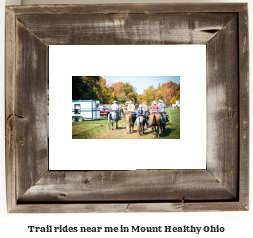 trail rides near me in Mount Healthy, Ohio